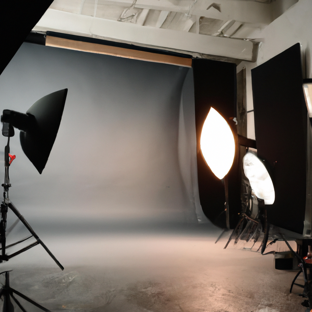 포근한 서울 스튜디오 공간과 조명 세팅